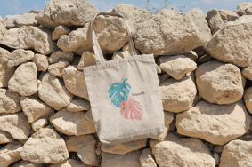 Eco Bag Grande Nomar - Verão Folhas