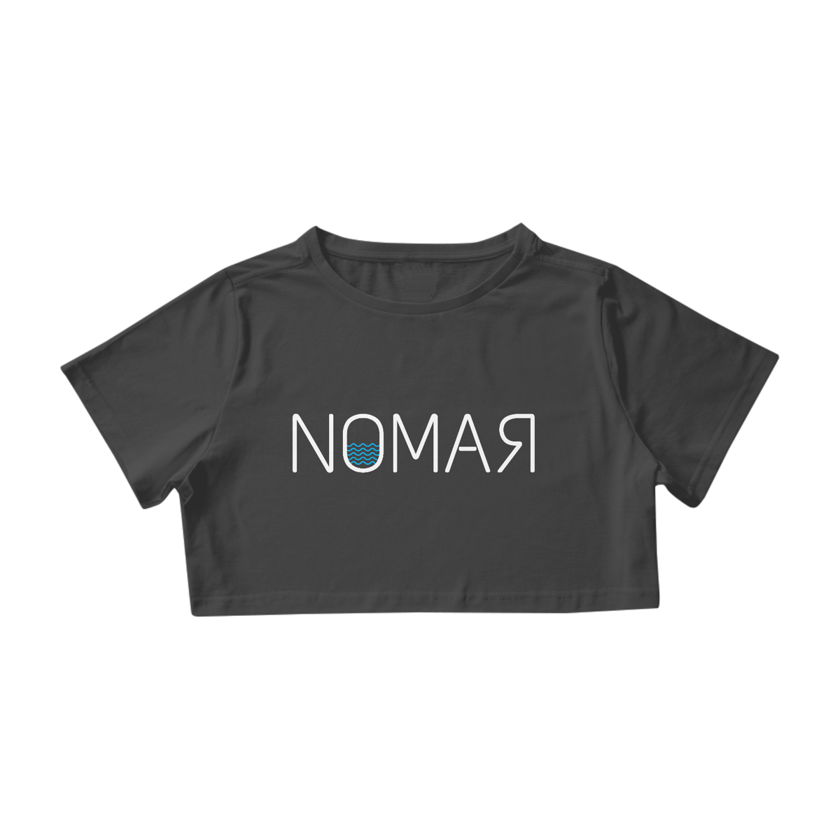 Nome do produto: Camisa Cropped Nomar Preta