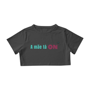 Nome do produtocamiseta Cropped Nomar - A mãe tá on