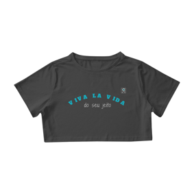 Camiseta Cropped Nomar - Viva la vida