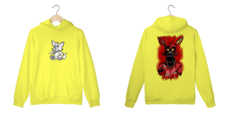 Nome do produto Moletom Canguru - Foxy FNAF