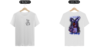 Nome do produto  Camiseta Unissex - Bonnie FNAF