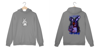 Nome do produto Moletom Canguru - Bonnie FNAF