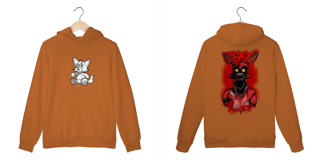 Nome do produto Moletom Canguru - Foxy FNAF