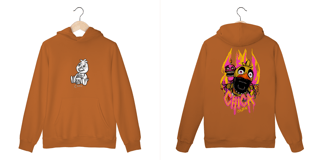 Nome do produto Moletom Canguru - Chica FNAF
