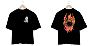 Nome do produto Oversized Unissex - Chica FNAF