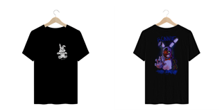 Nome do produto Camiseta Plus Size - Bonnie FNAF