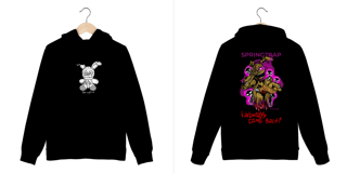 Nome do produto Moletom Canguru - Springtrap FNAF