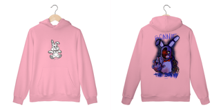 Nome do produto Moletom Canguru - Bonnie FNAF