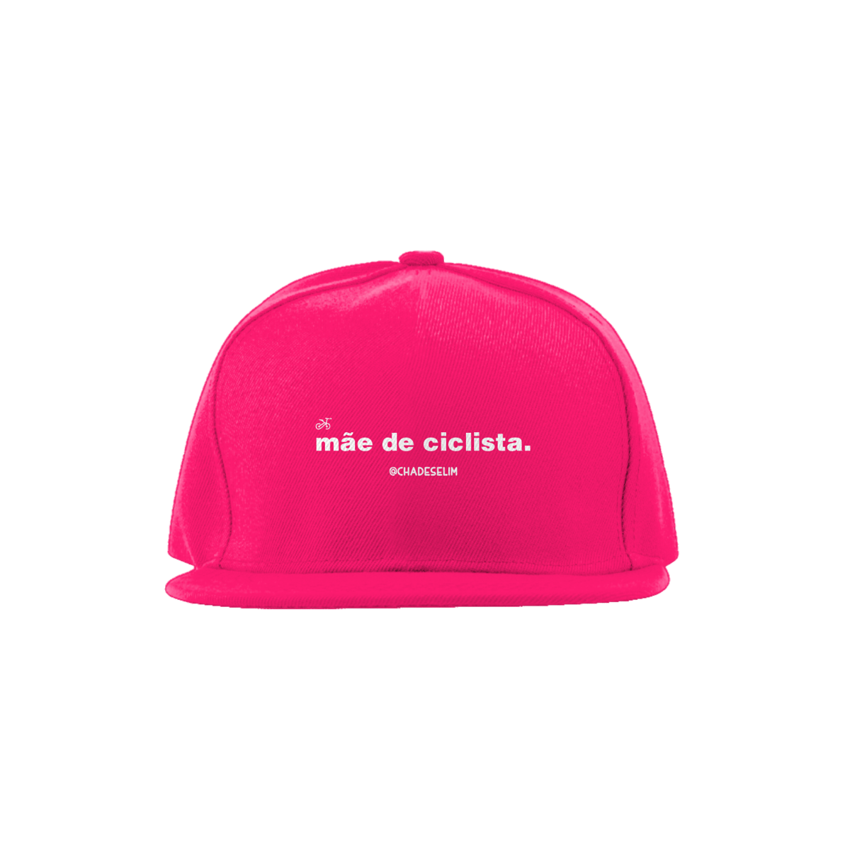 Nome do produto: Boné ROSA - MÃE DE CICLISTA