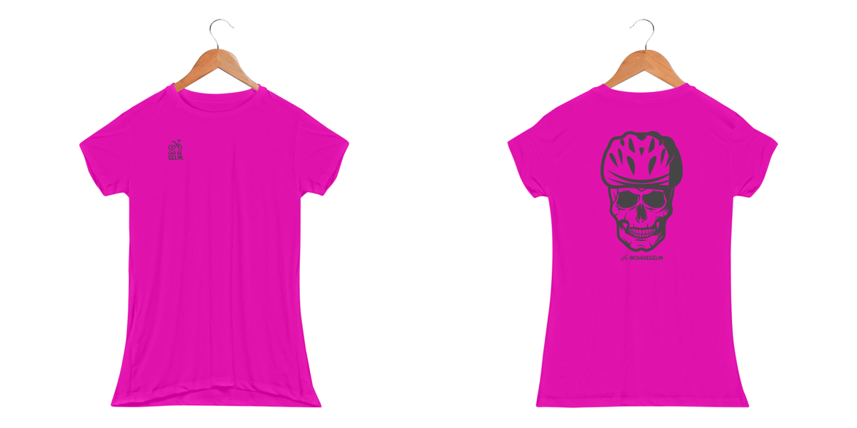 Nome do produto: Dry Fit Feminina - CAVEIRA