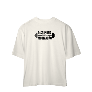 Nome do produtoCamiseta Oversized - DISCIPLINA