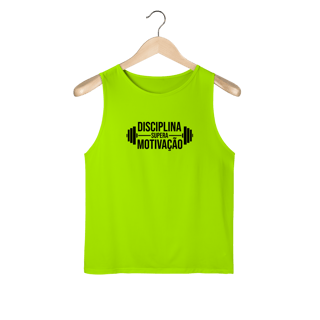 Regata Dry Fit Masculina - DISCIPLINA