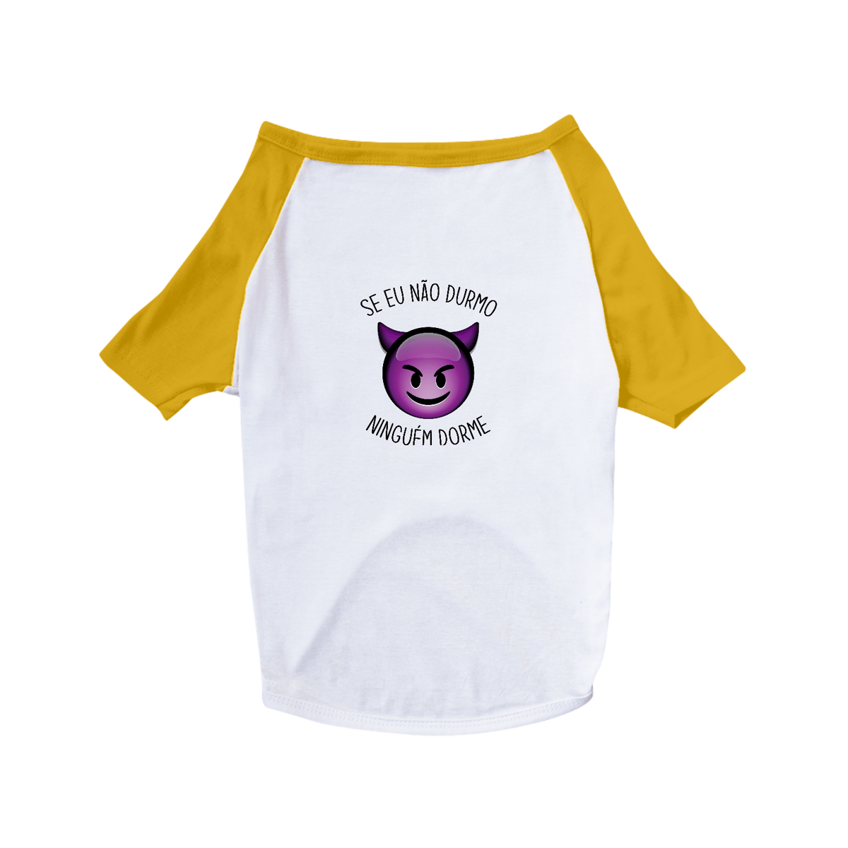 Nome do produto: Camisa Pet Ninguém Dorme