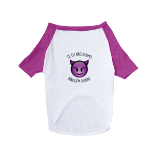 Nome do produtoCamisa Pet Ninguém Dorme