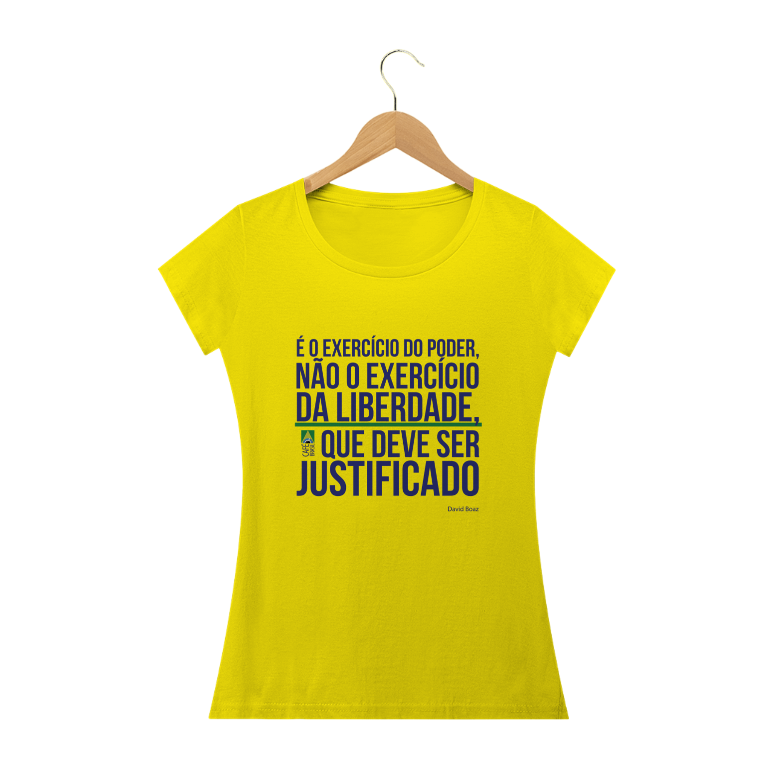 Camiseta Frase Boaz Feminina