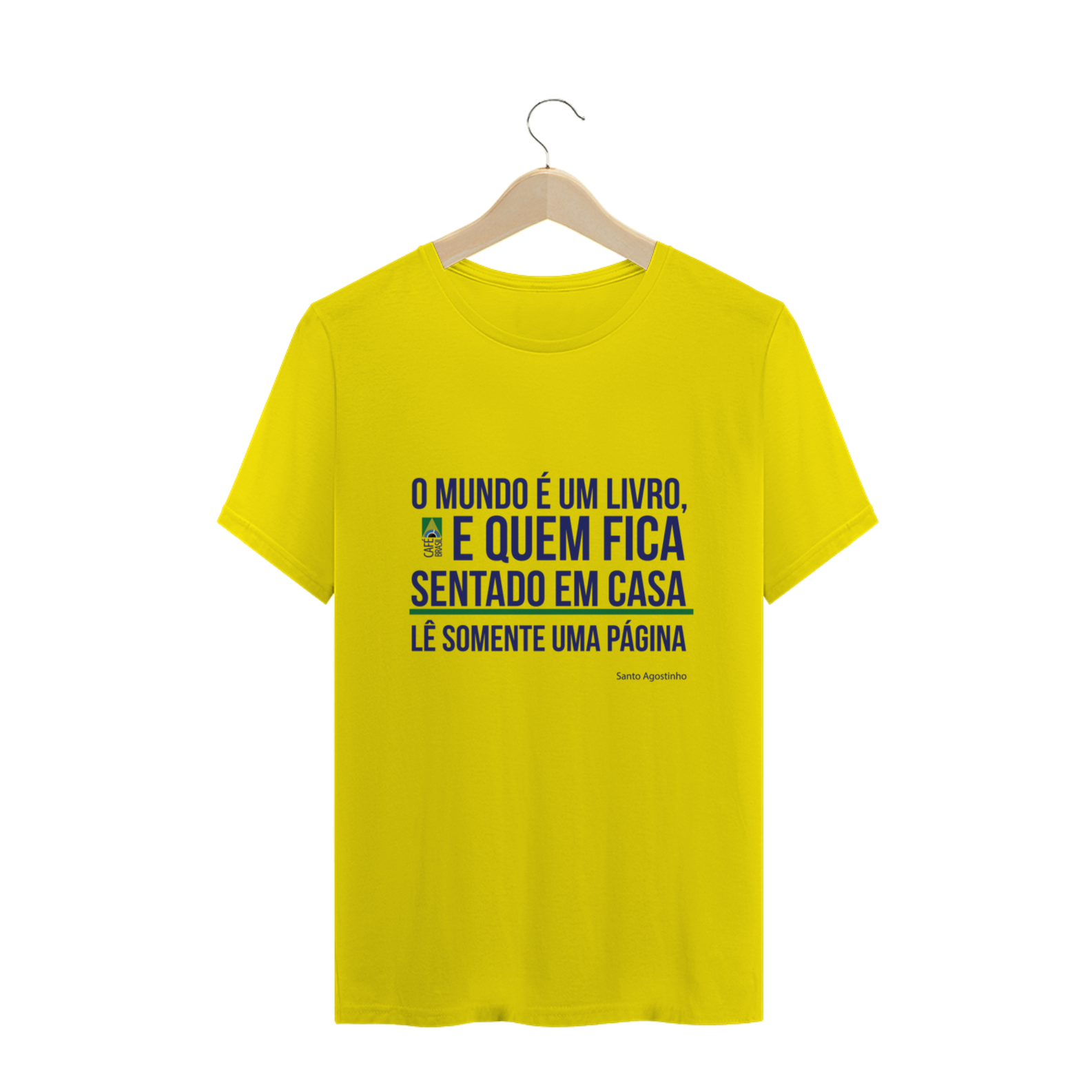 Camiseta Frase Agostinho 