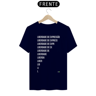 Nome do produto Camiseta Liberdade de Expressão