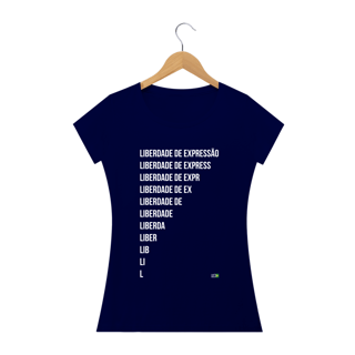 Nome do produto Camiseta Liberdade de Expressão (Feminina)