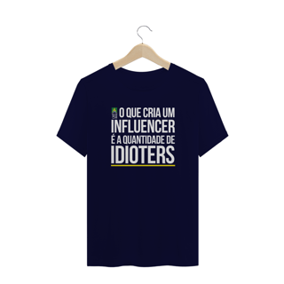 Nome do produto Camiseta Influencer PLUS