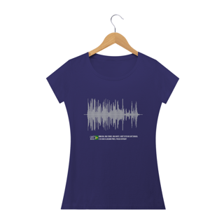 Nome do produto Camiseta Ondas Sonoras Feminina