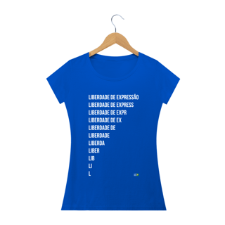 Nome do produto Camiseta Liberdade de Expressão (Feminina)