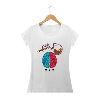 Nome do produto Camiseta Café da Confraria Feminina