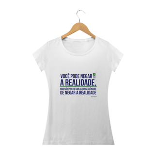 Nome do produto Camiseta Frase Rand Feminina
