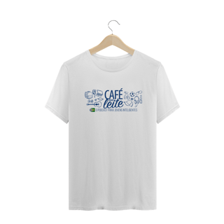 Nome do produto Camiseta Café com Leite ADULTO modelo 2 clara
