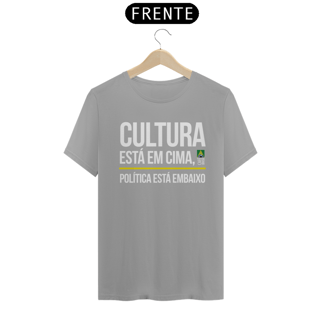 Nome do produto Camiseta Cultura / Política