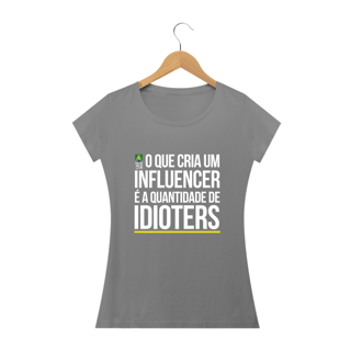 Nome do produto Camiseta Influencer Feminina