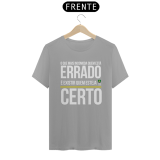 Nome do produto Camiseta Errado Certo