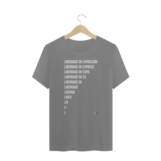 Nome do produto Camiseta Liberdade de Expressão PLUS