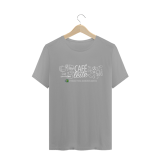 Nome do produto Camiseta Café Com Leite ADULTO modelo 2