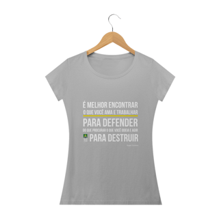 Nome do produto Camiseta Frase Scruton Feminina