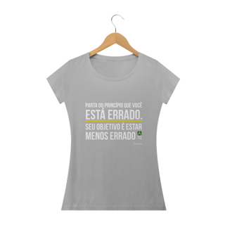 Nome do produto Camiseta Frase Elon Musk Feminina