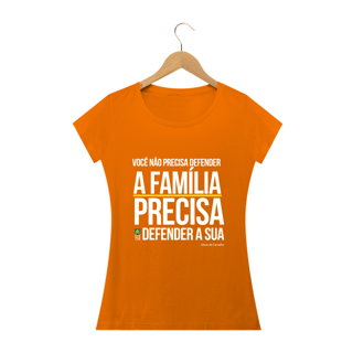 Nome do produto Camiseta Olavo Familia Feminina
