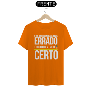 Nome do produto Camiseta Errado Certo