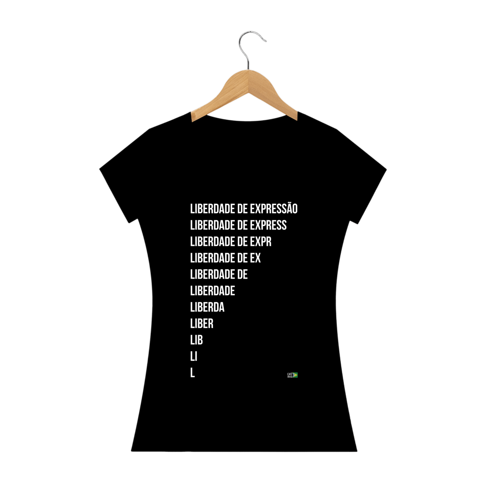 Camiseta Liberdade de Expressão (Feminina)