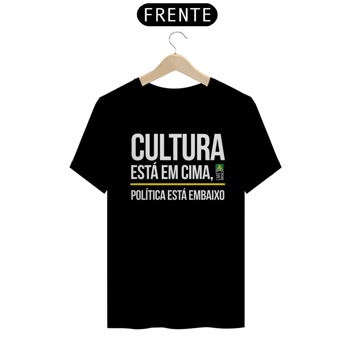 Nome do produto: Camiseta Cultura / Política