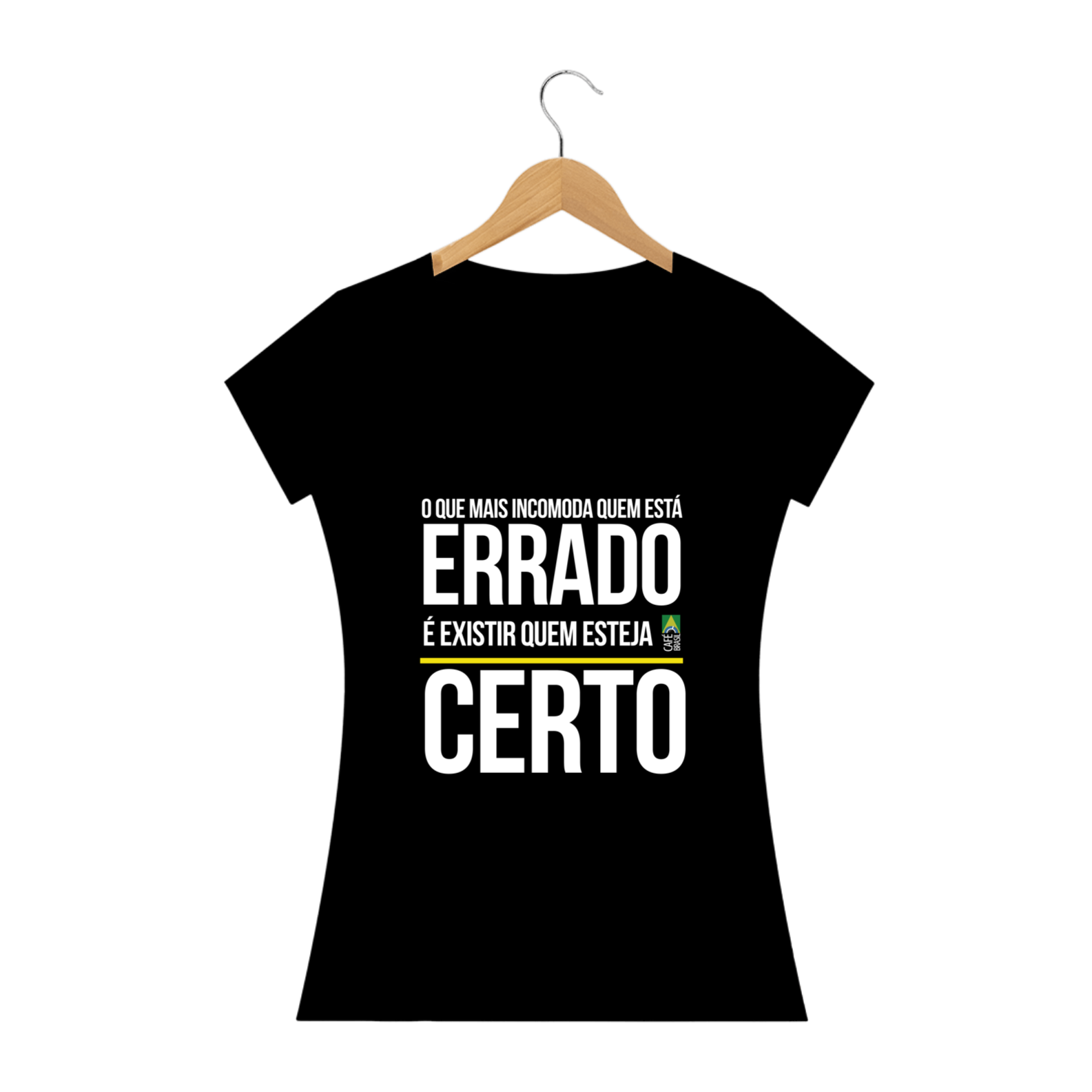 Camiseta Errado Certo Feminina