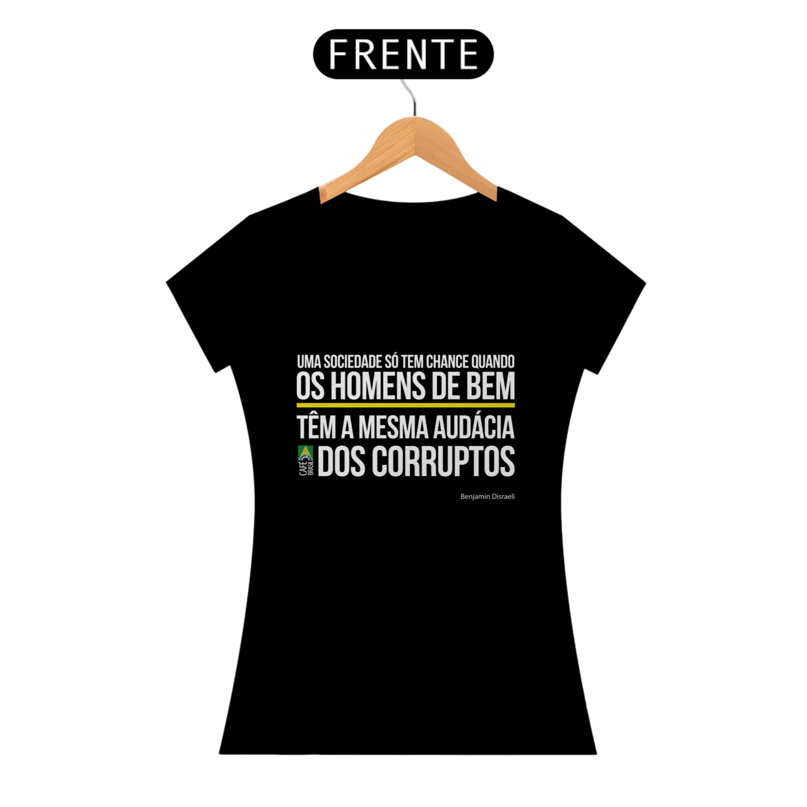 Camiseta Benjamin Disraeli (Feminina)