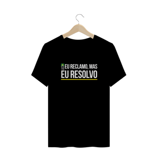 Nome do produto Camiseta Eu Resolvo PLUS