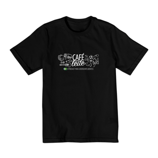 Nome do produto Camiseta Café Com Leite INFANTIL (10 a 14 anos)  modelo 2
