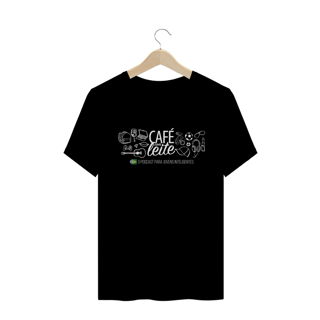 Nome do produto Camiseta Café Com Leite ADULTO modelo 2