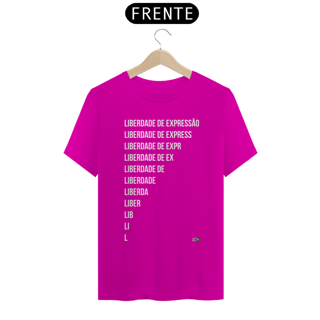 Nome do produto Camiseta Liberdade de Expressão