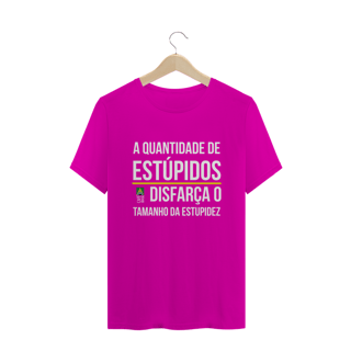 Nome do produto Camiseta frase Estupidos