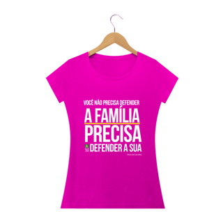 Nome do produto Camiseta Olavo Familia Feminina