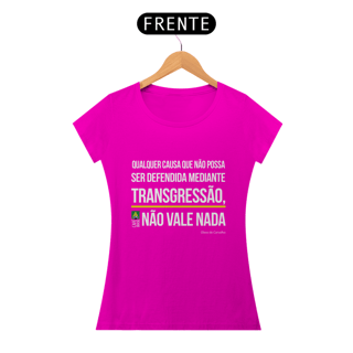 Nome do produto Camiseta Transgressão Olavo (Feminina)