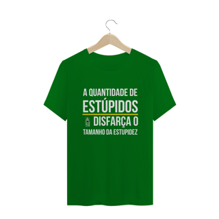 Nome do produto Camiseta frase Estupidos
